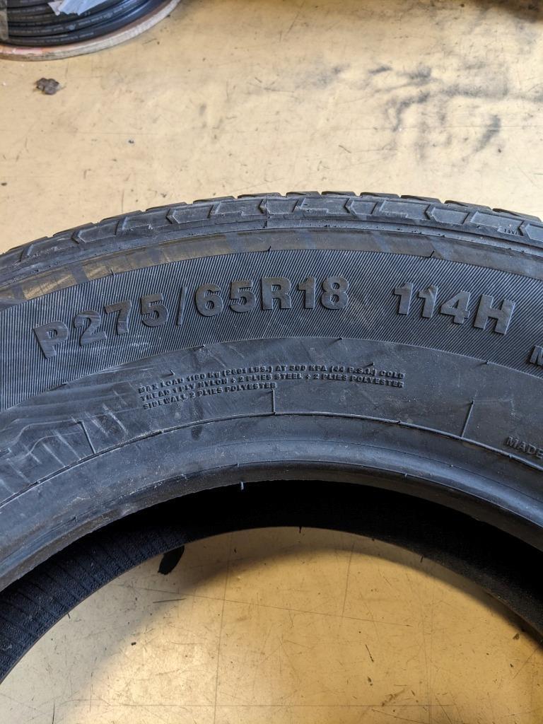 GLADIATOR QR700-SUV P 275 65 18 114H SL TIRE 1932338755 CQ4