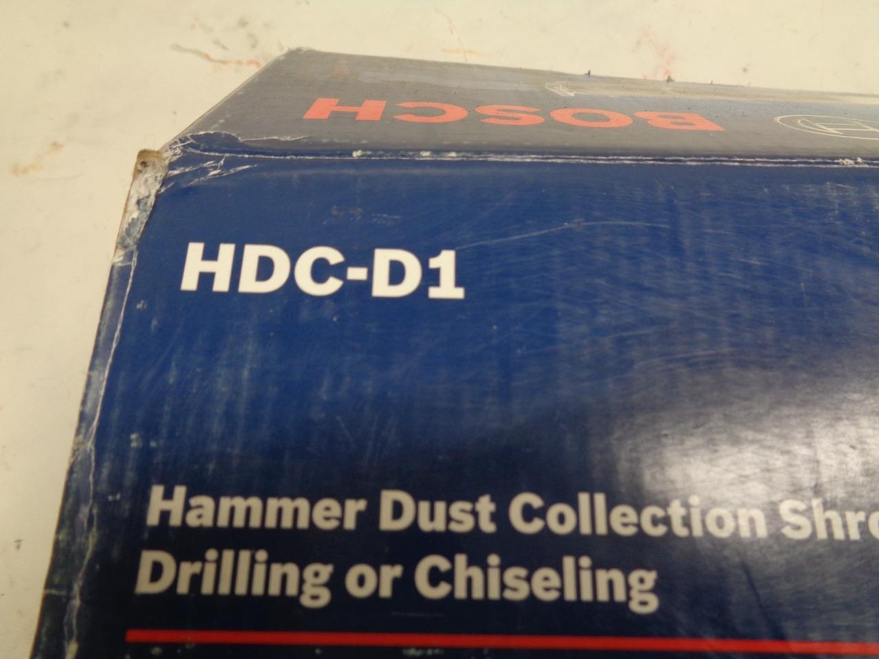 NEW BOSCH HDC-D1 HAMMER DUST COLLECTOR SHROUD FOR DRILLING AND CHISELING BRS35