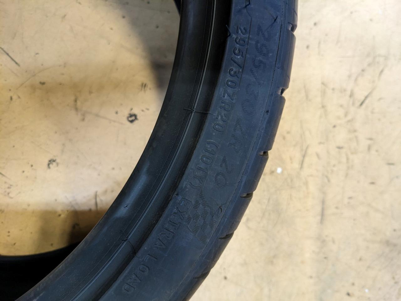 MICHELIN PILOT SPORT 4S (MO1) MERCEDES P 295 30 20 101Y XL TIRE 96583 CQ3