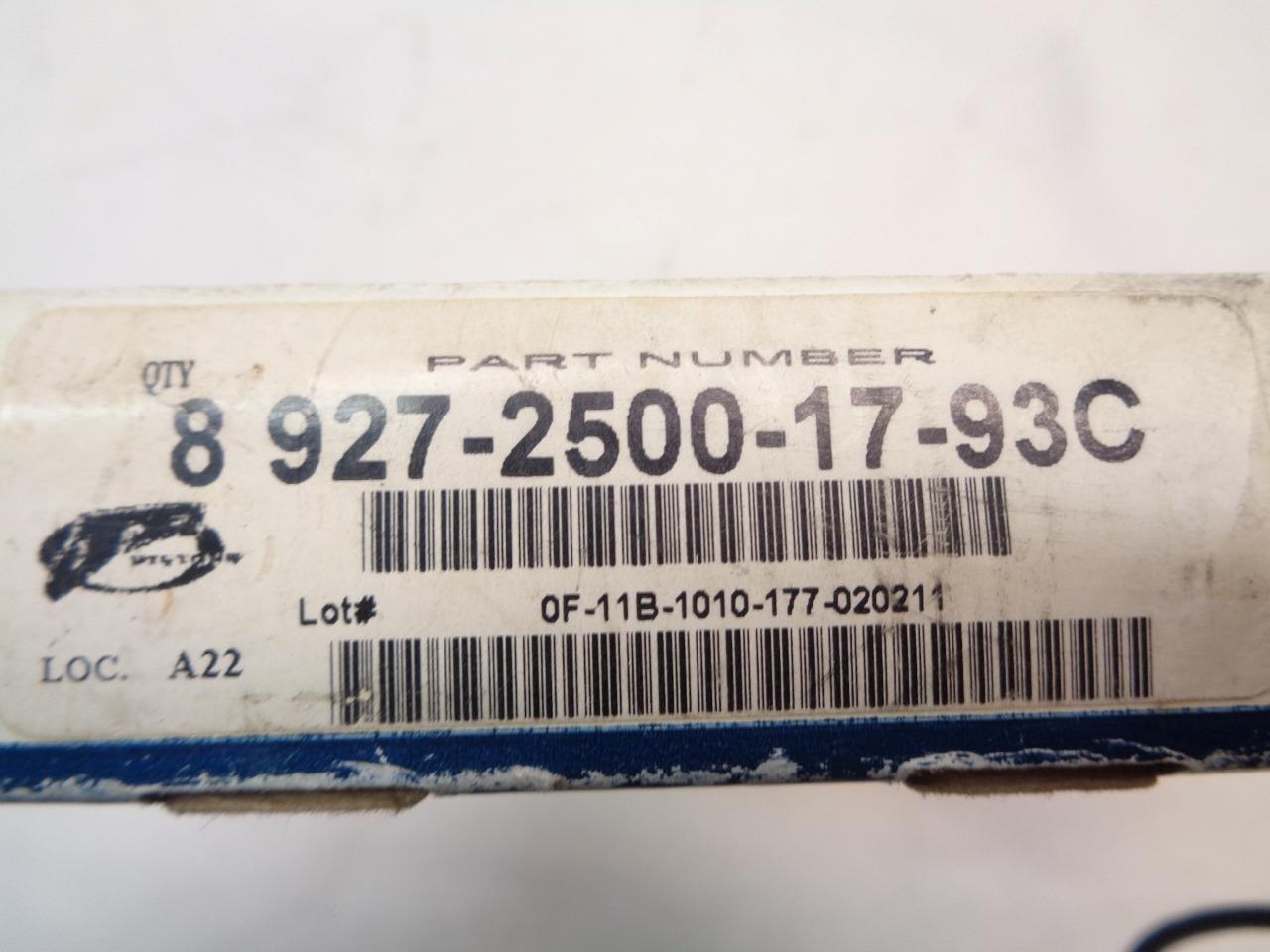 SET OF 4 JE PISTONS PISTON WRIST PIN .927" D-2.5" L-.170" 927-2500-17-93C R15T1