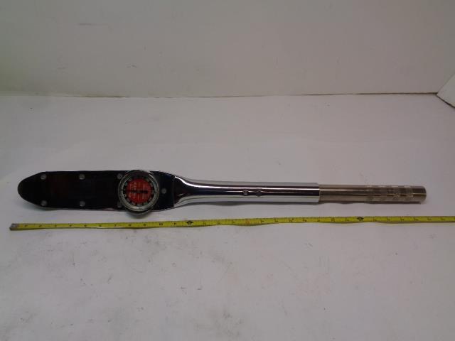 1 NOS SNAP ON TORQUE METER WRENCH 3/4" DRIVE 30 IN.L. TE-352 R22