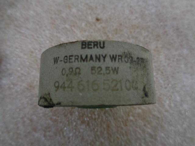 OEM USED PORSCHE BALLAST RESISTOR ASSEMBLY 944 616 511 00 FOR 86-91 944 R31T3