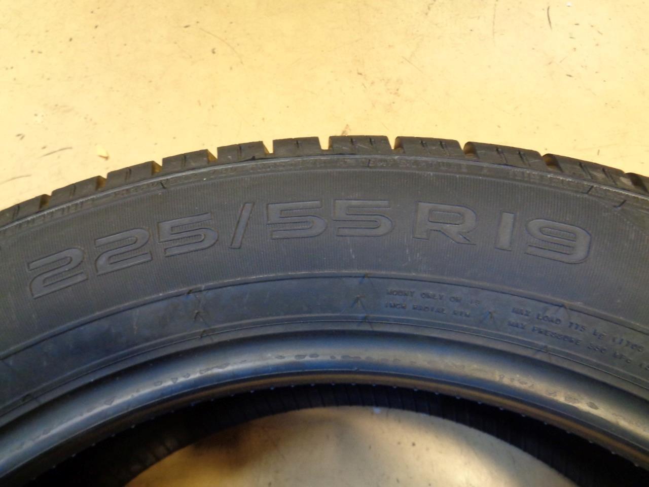 2 NOKIAN ONE P 225 55 19 99V SL TIRE T431316 BQ3
