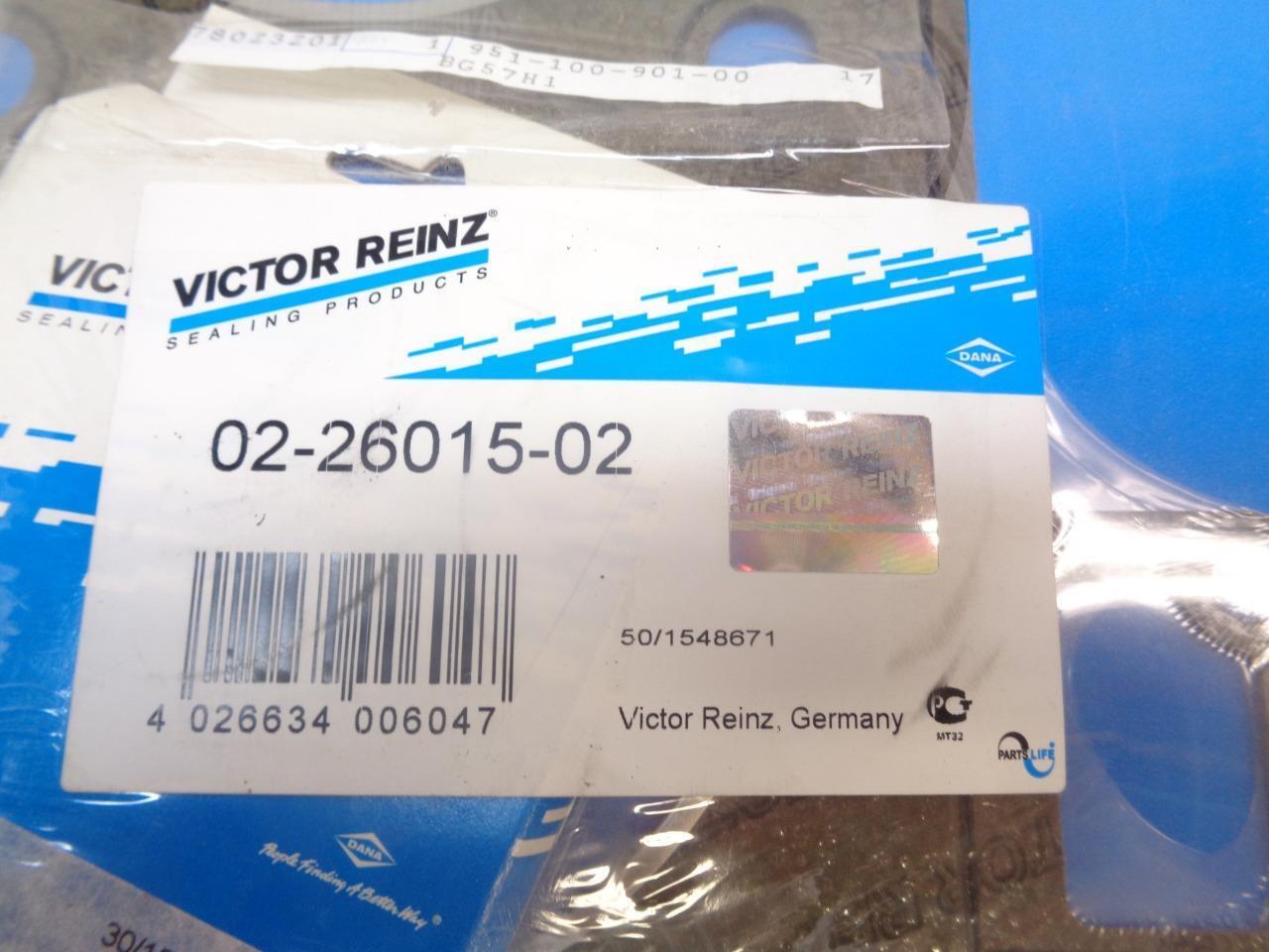 1 NEW VICTOR REINZ HEAD GASKET SET FOR PORSCHE 02-26015-02 R15
