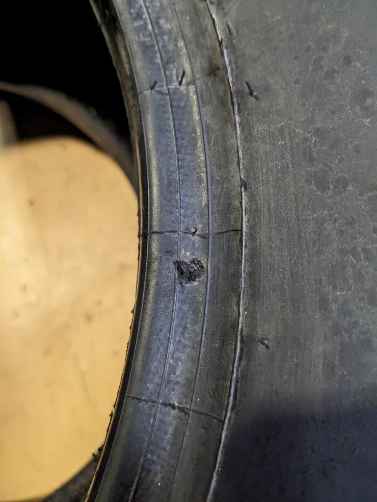 USED HOOSIER BR3 DRAG WL 15 34 16 DRAG RACING SLICK TIRE 18771BR3CQ3