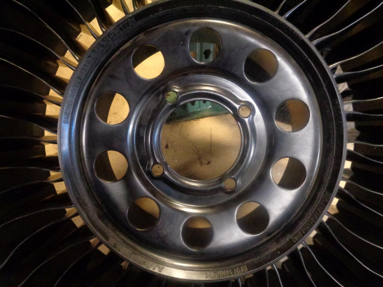 1 NEW TIRE MICHELIN X TWEEL UTV 26x9N14 69J 4x137 ET +48 21709