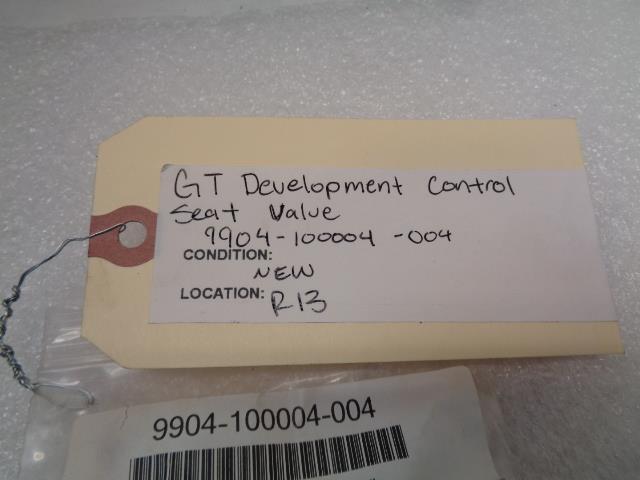 GT DEVELOPMENT CONTROL SEAL VALVE 9904-100004-004 R13