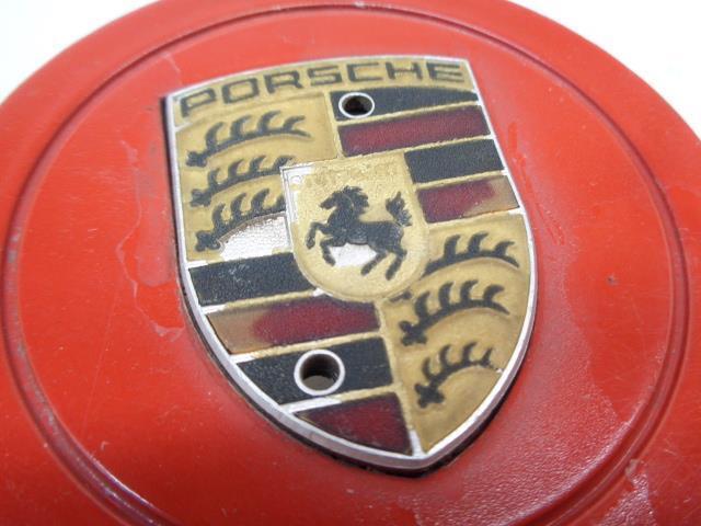 USED GENUINE PORSCHE RED CENTER CAP 993 361 303 09 R23