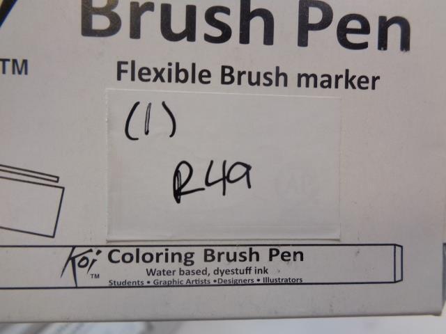 NEW SAKURA KOI BRUSH PEN BORDEAUX 39315 XBR#223 12 PACK R28