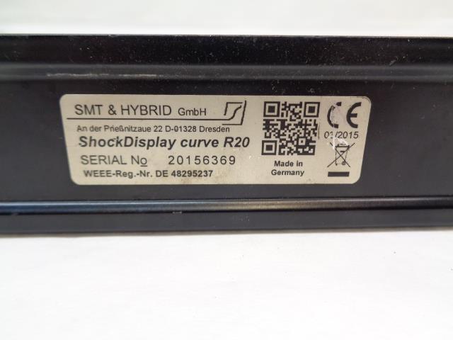 USED MONI LOG SHOCKDISPLAY CURVE RISK LOGGER R20 SMT & HYBRID R4TC