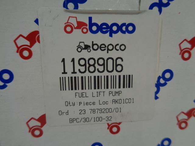 Bepco Fuel Lift Pump for Tractor 1198906 R13