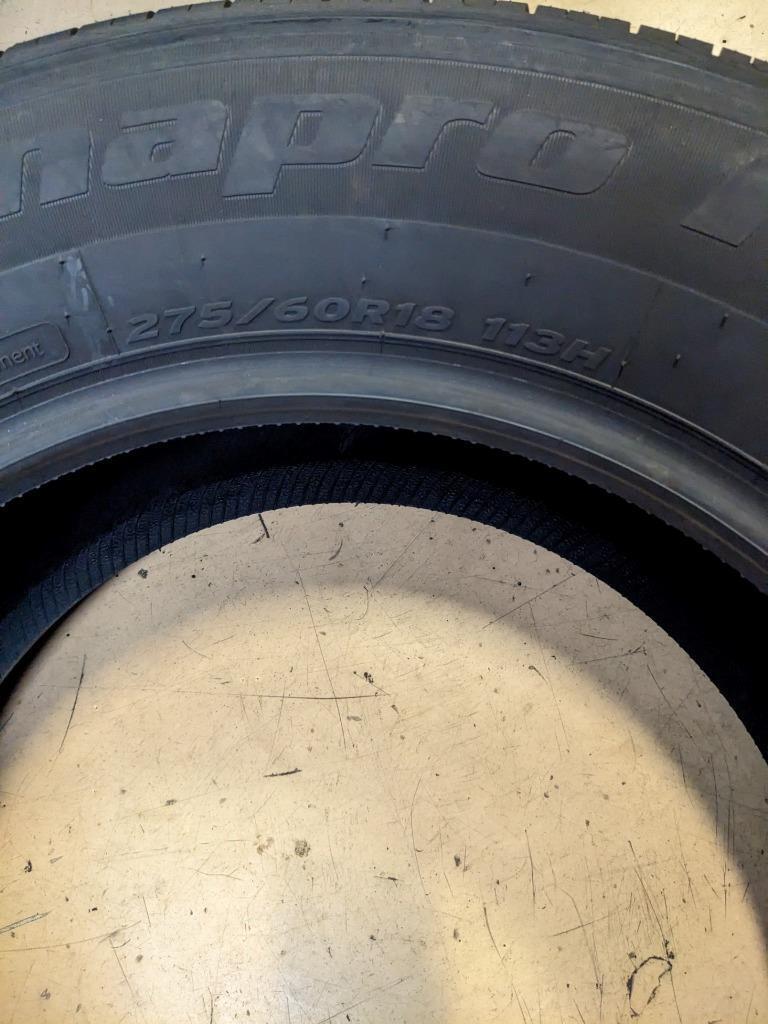 HANKOOK DYNAPRO HP2 RA33 P 275 60 18 113H SL TIRE 1015304 CQ3