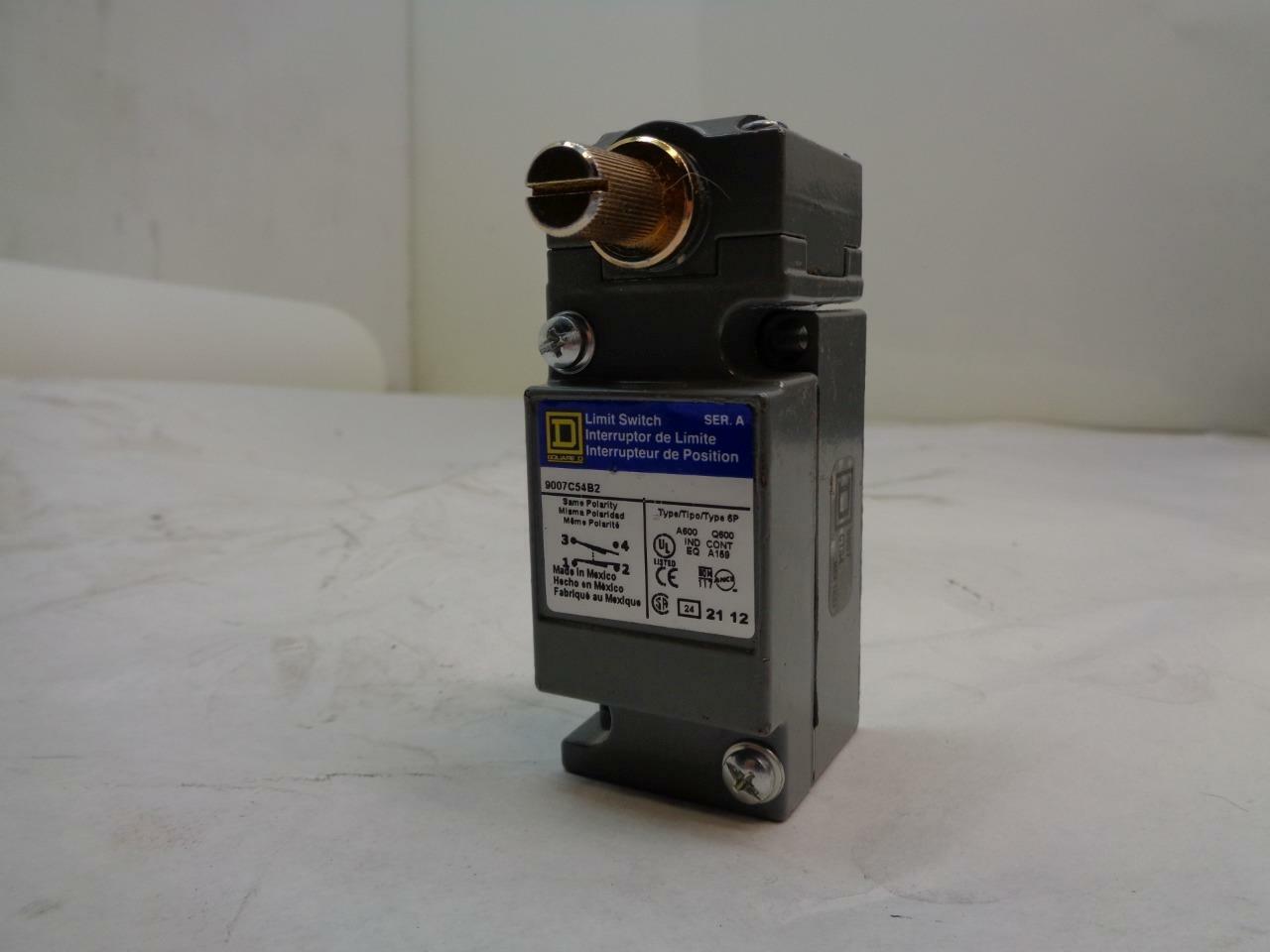 1 NEW SQUARE D 9007 C54 BS LIMIT SWITCH R4 TC