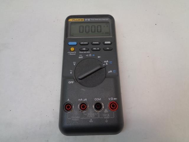 USED FLUKE 87 III TRUE RMS MULTIMETER 1000V-AC TEST EQUIPMENT R6