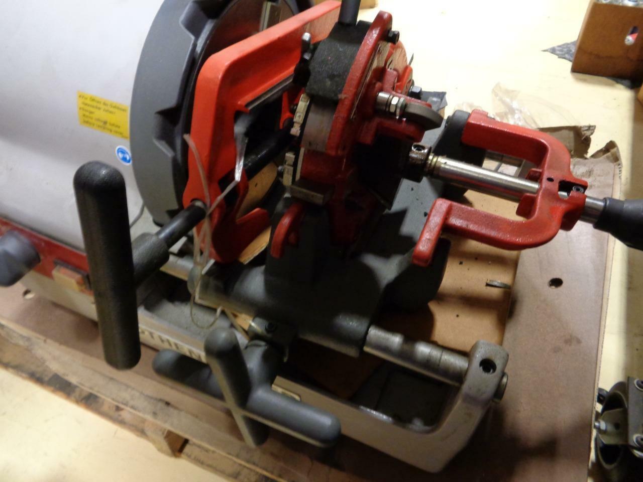 1 NEW ROTHENBERGER SUPERTRONIC 4 SE 4" THREADING MACHINE 230V 63006