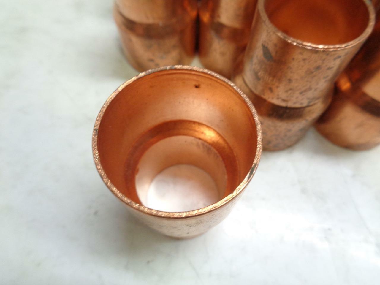 1 NEW PACK OF 11 NIBCO COPPER ADAPTER FITTINGS 1-1/4" x 1-1/2" R10TC