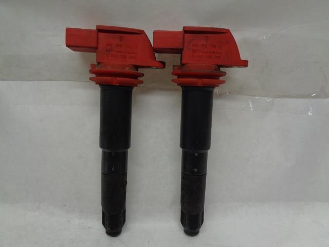 USED PAIR BERU IGNITION COILS PORSCHE CAYENNE 4.8L ZSE 042 948 602 104 10 R20T8