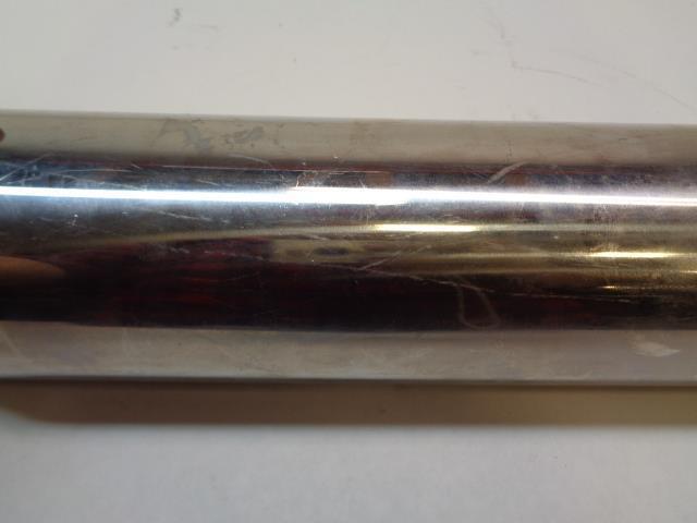 1 USED EXHAUST TIP 22" LENGTH 2.3" INLET 3.4" OUTLET R16