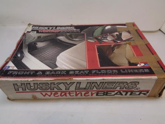 USED HUSKY LINERS WEATHER BEATER FLOOR LINERS FOR 2012-13 4 DOOR HONDA CIVIC SR
