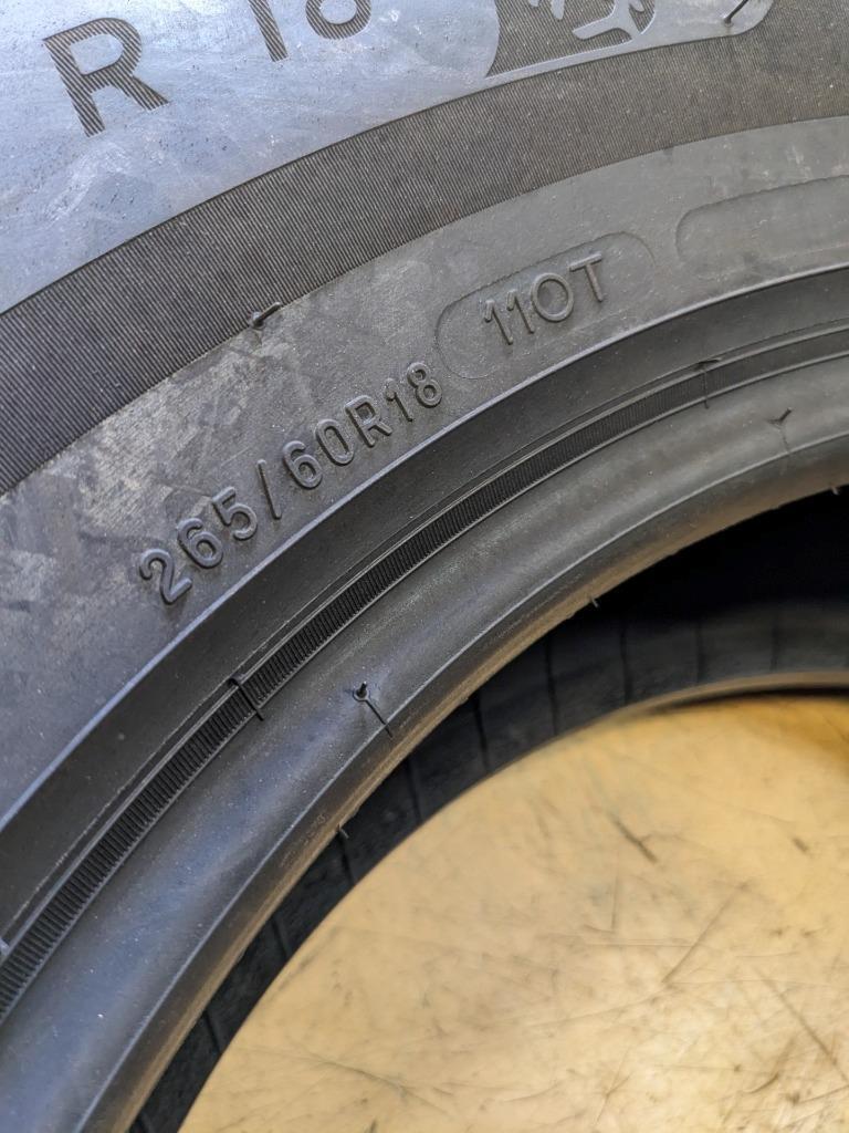 MICHELIN X-ICE SNOW SUV P 265 60 18 110T SL TIRE 94624 CQ2