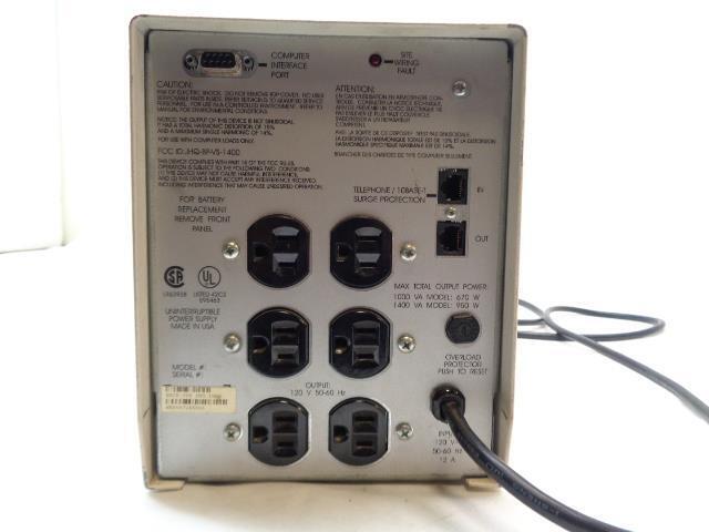 USED OLD STOCK APC BACK-UPS PRO 1000 BATTERY BACK UP WHITE R32