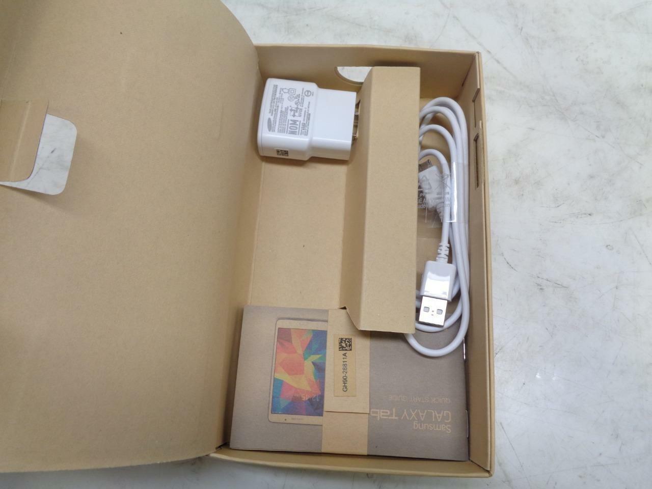 1 NEW SAMSUNG GALAXY TAB4 ANDROID WIFI 8GB WHITE SM-T230NZWAXAR SR