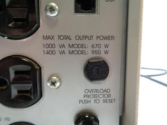 USED OLD STOCK APC BACK-UPS PRO 1000 BATTERY BACK UP WHITE R32