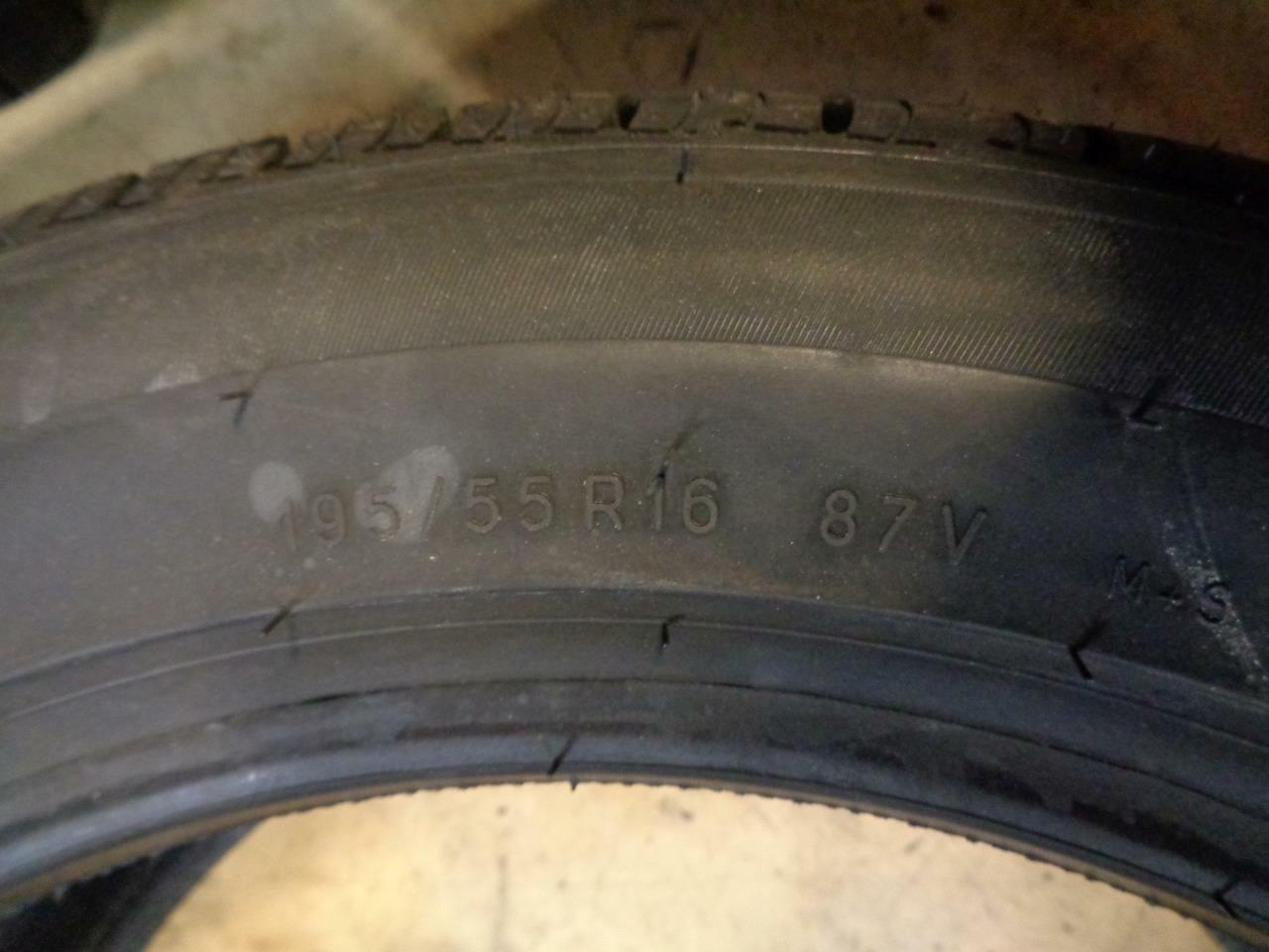 1 NEW UNIROYAL TIGER PAW TOURING AS P 195 55 16 87V SL ALL SEASON TIRE 15076