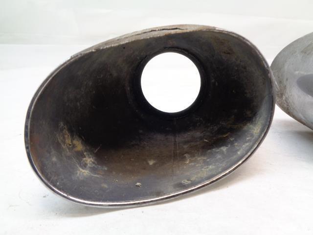 USED PAIR EXHAUST TIPS for PORSCHE 911 993 NB EP 5110 R19T1