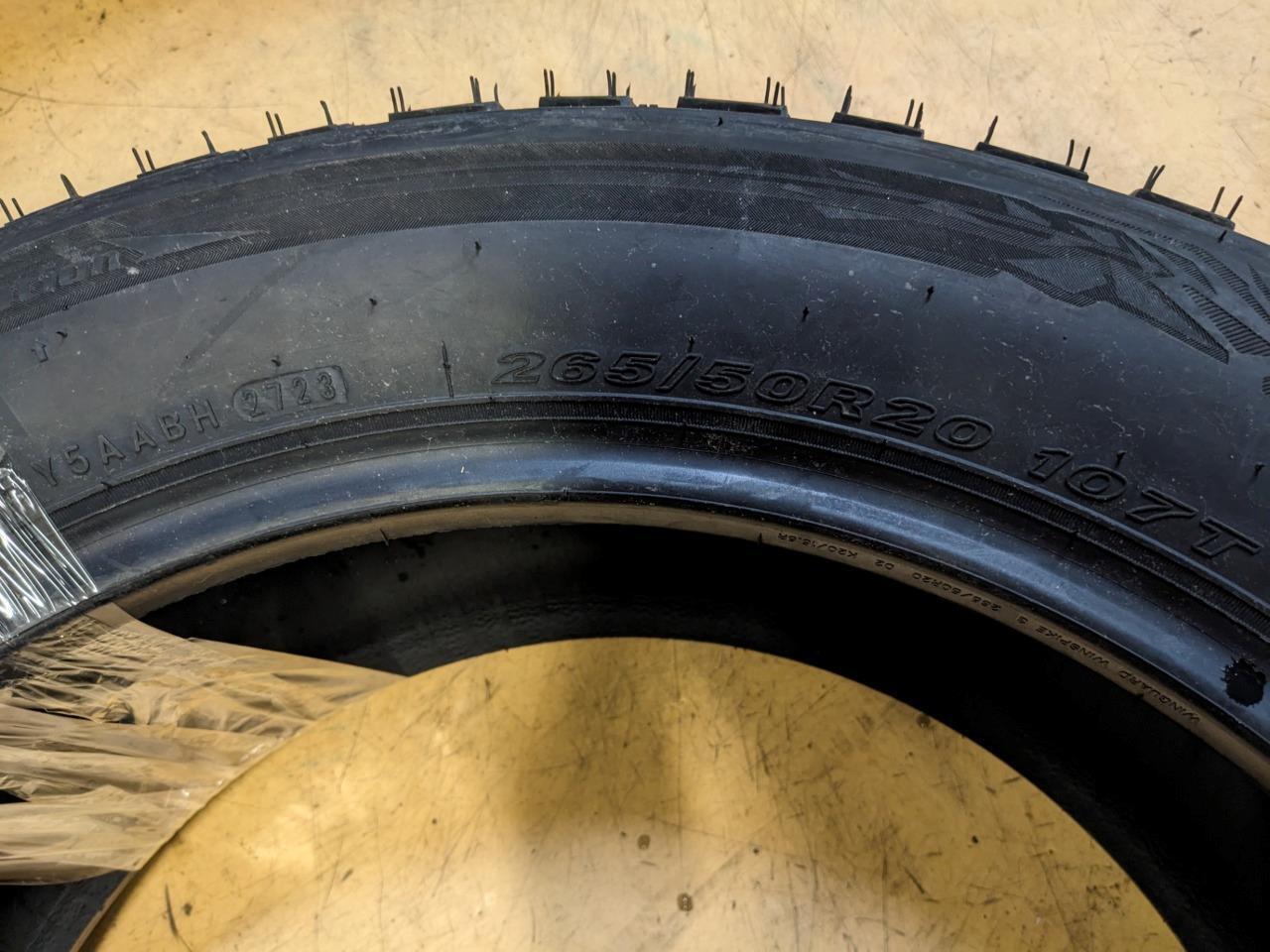 2 NEXEN WINGUARD WINSPIKE 3 P 265 50 20 107T SL TIRES 11127NXK  CQ1