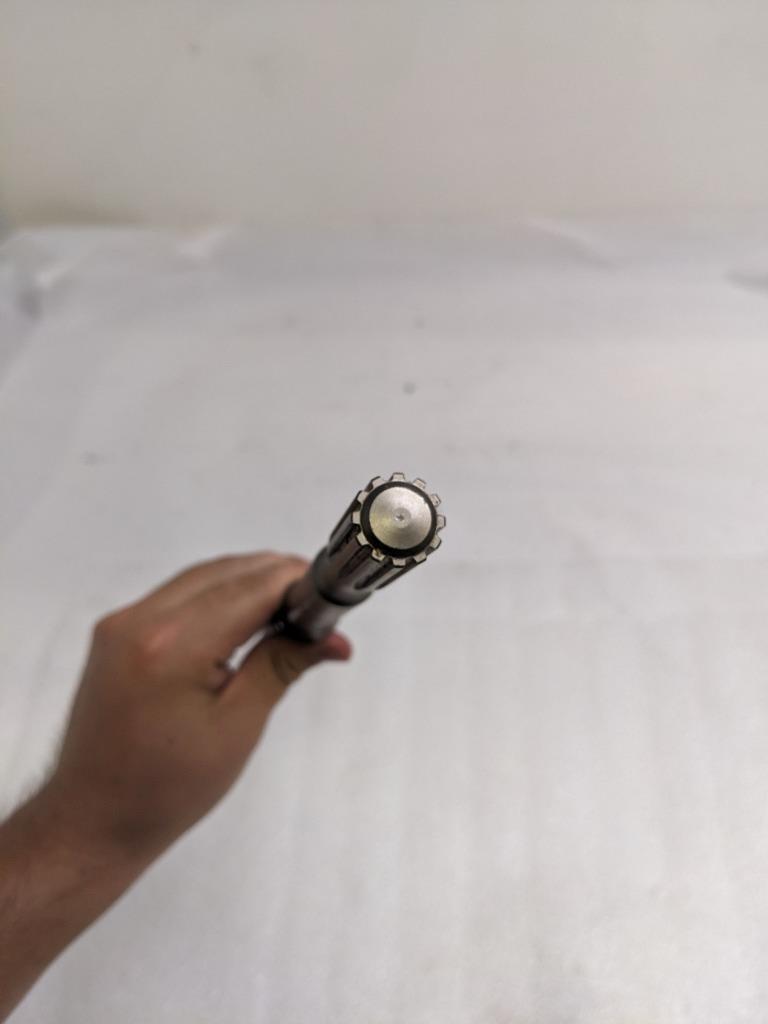 UNBRANDED 1" X 23" CARBIDE-TIPPED DRILL BIT 4-CUTTER 12-SPLINE SHAFT NEW D0