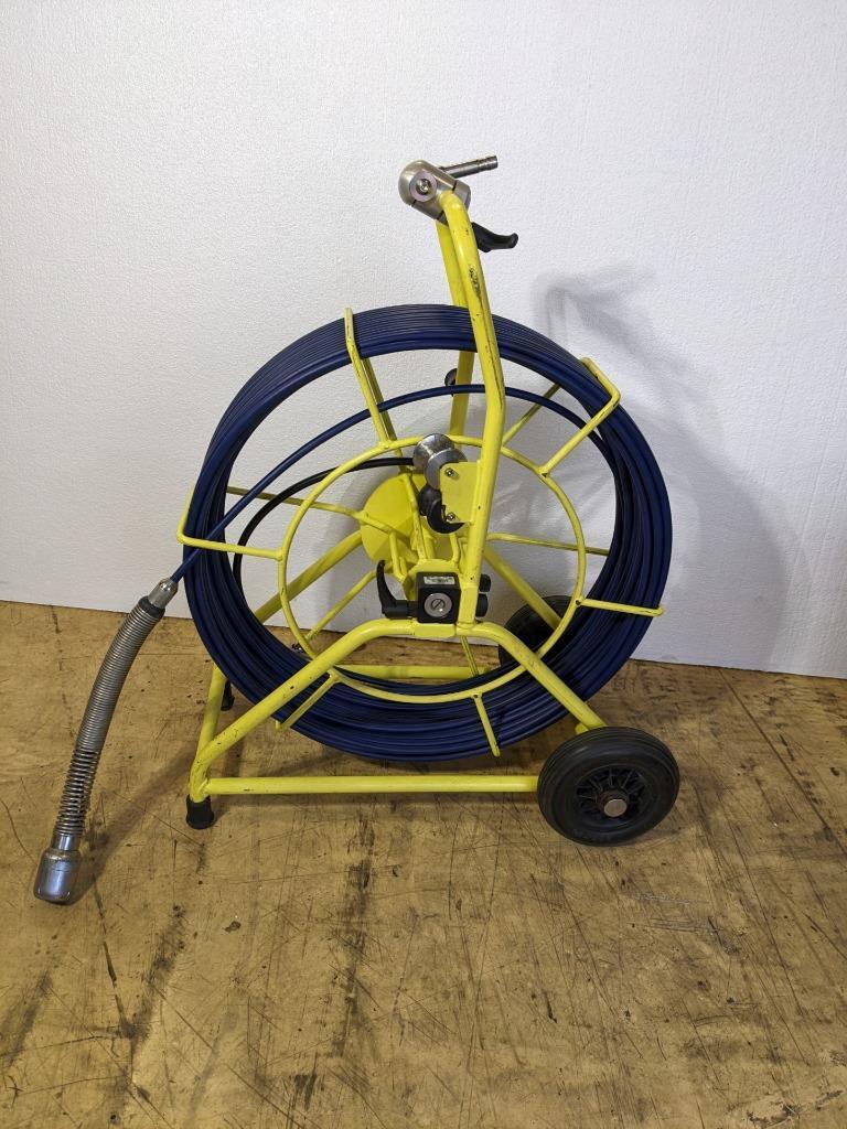 USED PINE ENVIRONMENTAL PEAR POINT P342 FLEXIPROBE REEL W/ CASE 200' B2