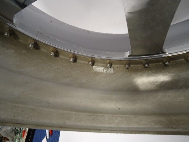 USED ASANTI ELT144 24x10 CHROME 3PC ALLOY WHEEL 5X120 23970 WR