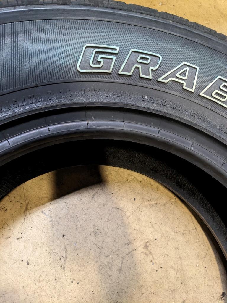 GENERAL GRABBER HTS 60 OWL P 245 70 16 107T SL TIRE 4504680000 CQ3
