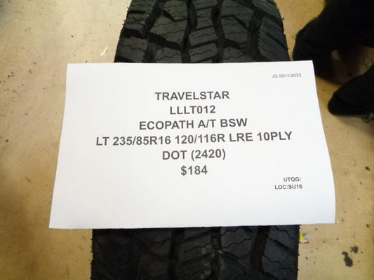 TRAVELSTAR ECOPATH A/T BSW LT 235 85 16 120/116R LRE 10PLY A/T TIRE LLLT012 BQ3