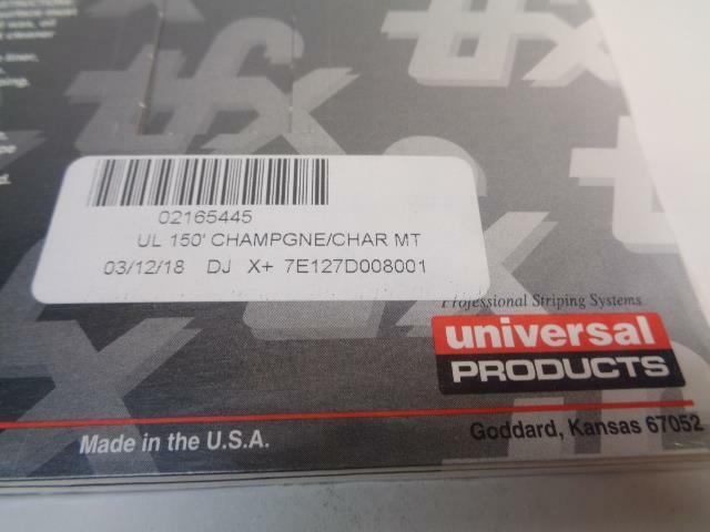 1 NEW UNIVERSAL PRODUCTS TFX ULTRA LIGHT 150' CHAMPGNE/CHAR MT 02165445 R7TE