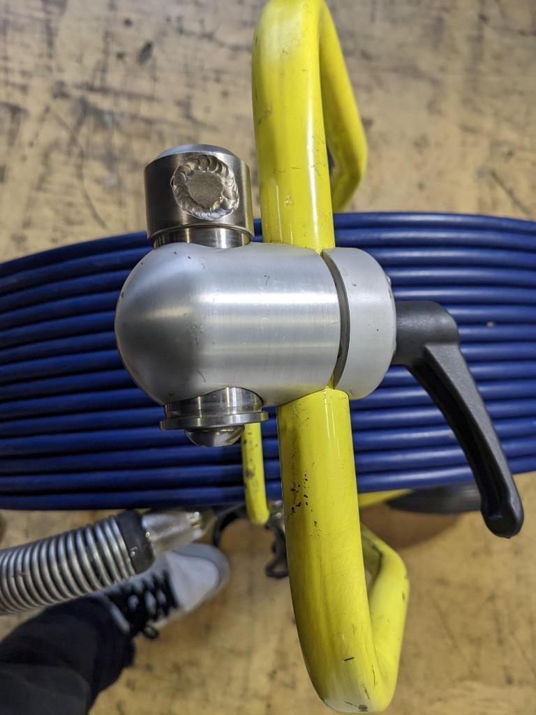 USED PINE ENVIRONMENTAL PEAR POINT P342 FLEXIPROBE REEL W/ CASE 200' B2