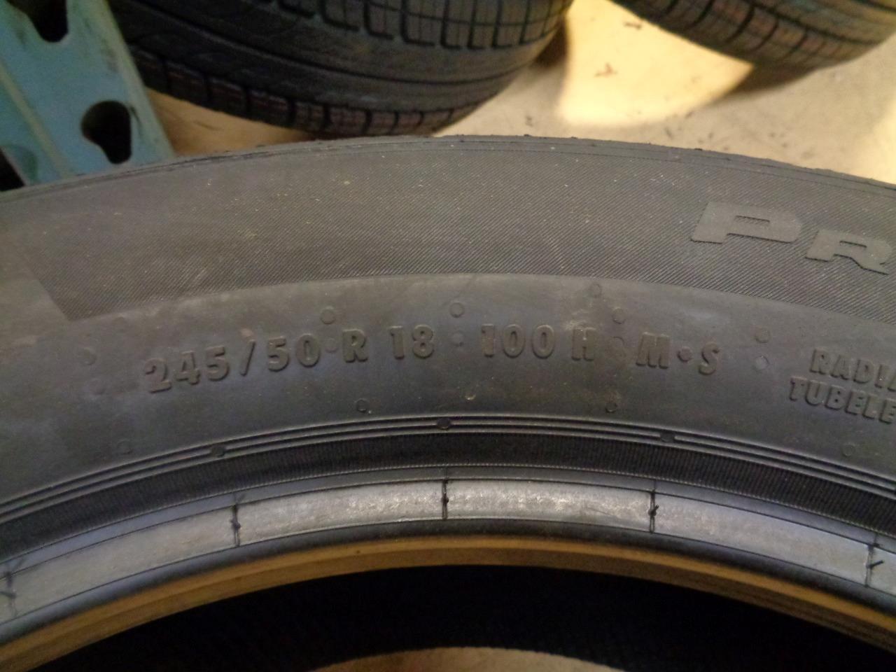 4 CONTINENTAL PROCONTACT GX SSR (MOE) P 245 50 18 100H SL TIRES 03575570000 BQ2