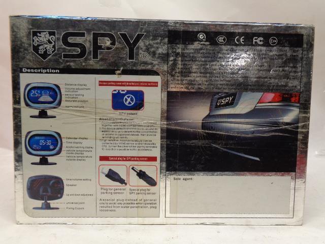 1 NEW SPY FOUR-IN-ONE PARKING DUAL DISPLAY SENSOR SYSTEM LP016 R17T1