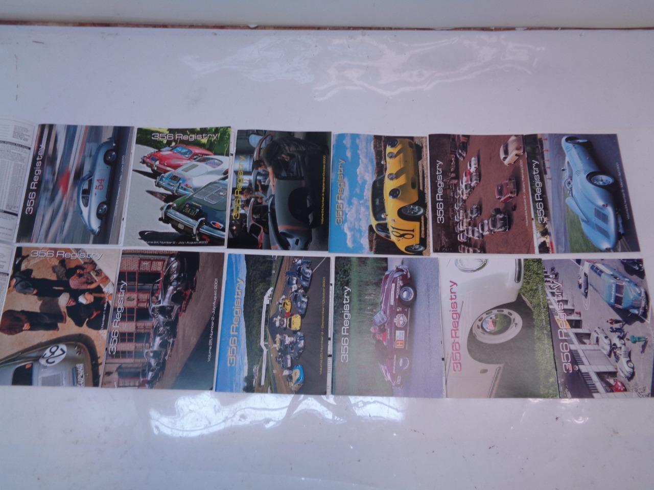 PORSCHE 356 REGISTRY VOL.6 AUG/SEPT '80 - VOL.35 MAY/JUNE '10 (FEW MISSING) R31