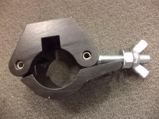 DOUGHTY HEAVY DUTY LIGHTWEIGHT HANGING HOOK CLAMP SWL750KG R17T2