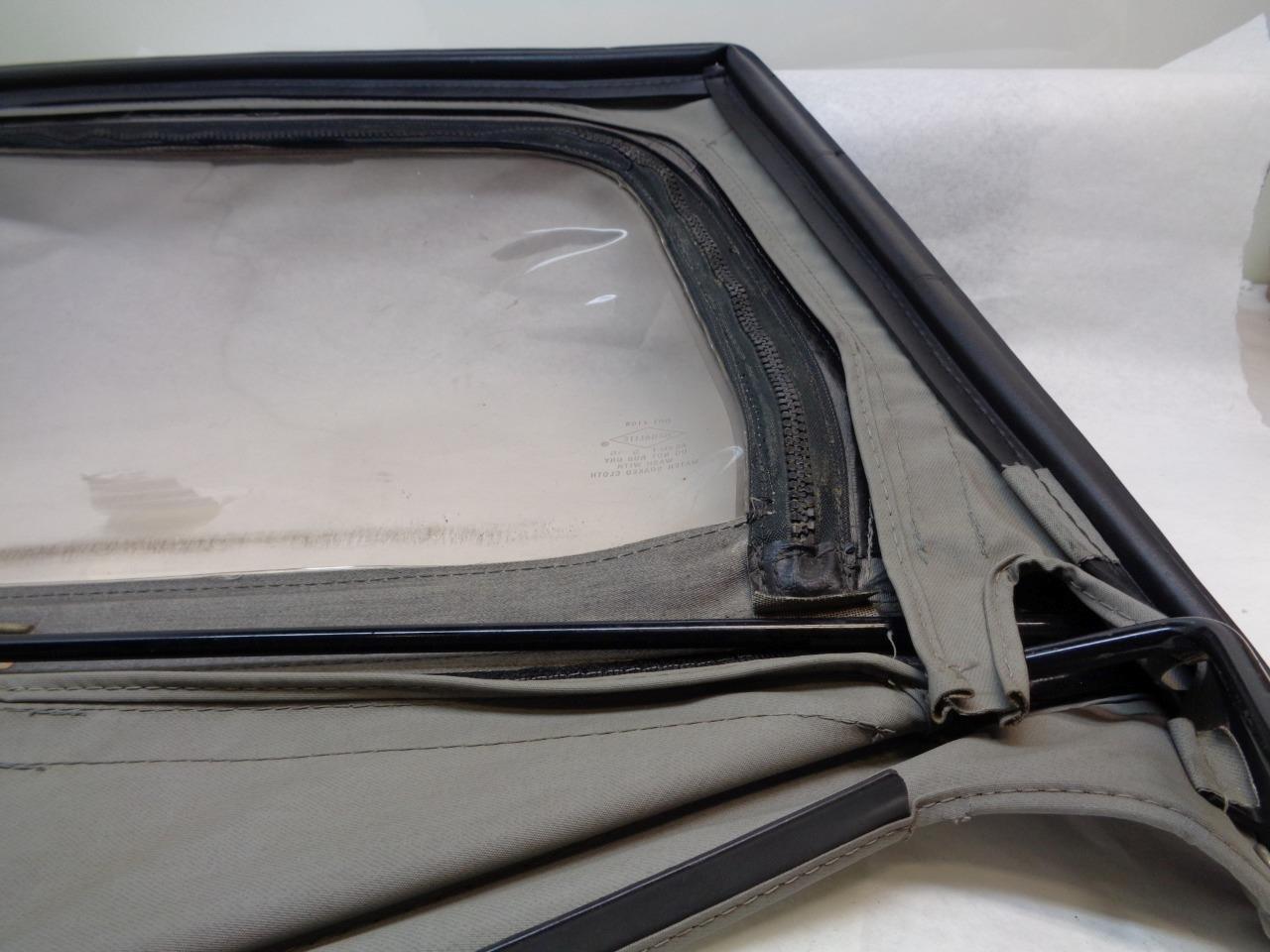 USED OEM JEEP WRANGLER TJ/LJ GRAY HALF WINDOW (DRIVER) SR