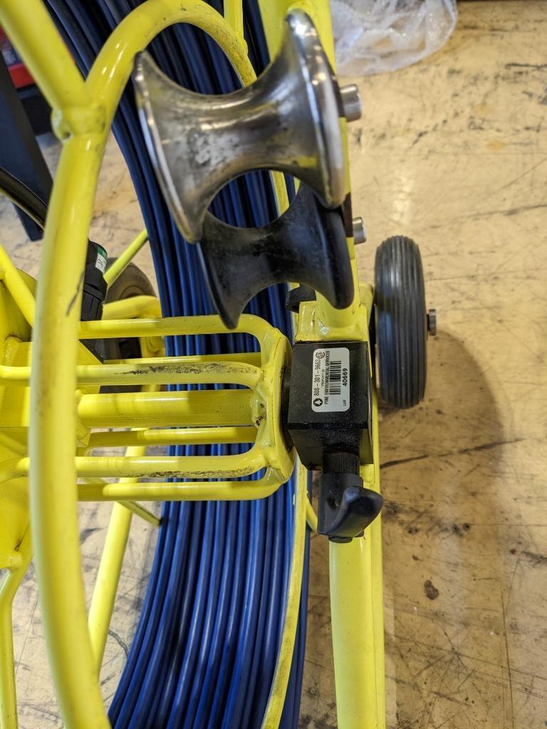 USED PINE ENVIRONMENTAL PEAR POINT P342 FLEXIPROBE REEL W/ CASE 200' B2