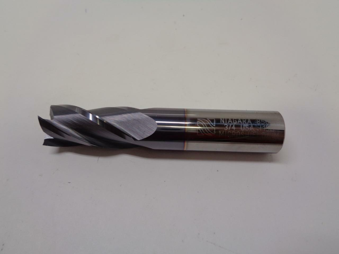 NEW NIAGAR CUTTER SQUARE END MILL C430 SERIES 4 FLUTE 3/4" X 3/4" 85614 EMCBS