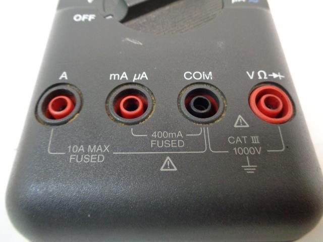 USED FLUKE 87 III TRUE RMS MULTIMETER 1000V-AC TEST EQUIPMENT R6