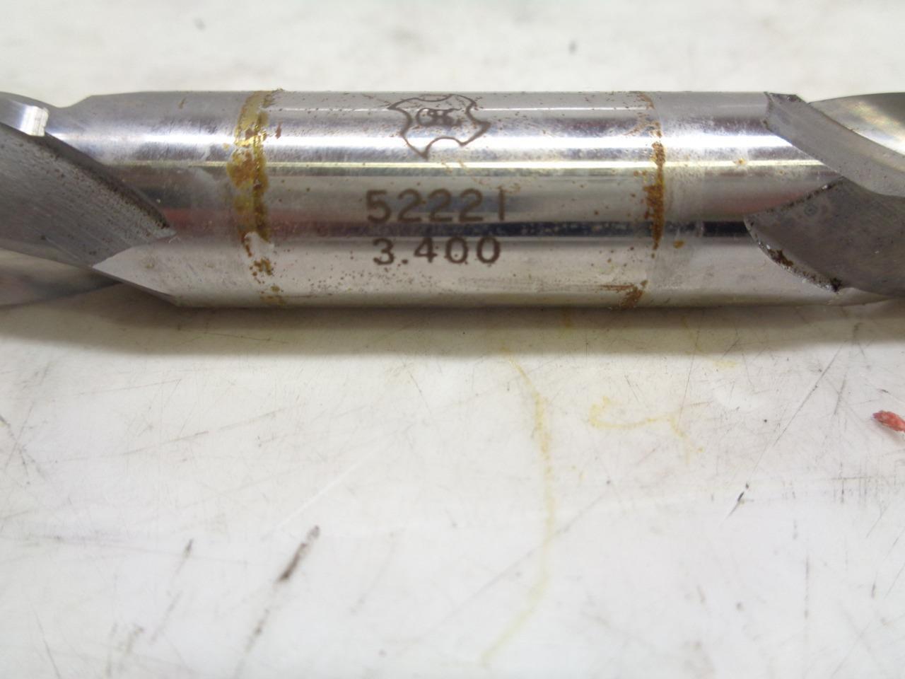 NEW OSG TAP AND DIE 52221 DOUBLE END MILL 3/8"x9/16" 2 FLUTE R22T6BE