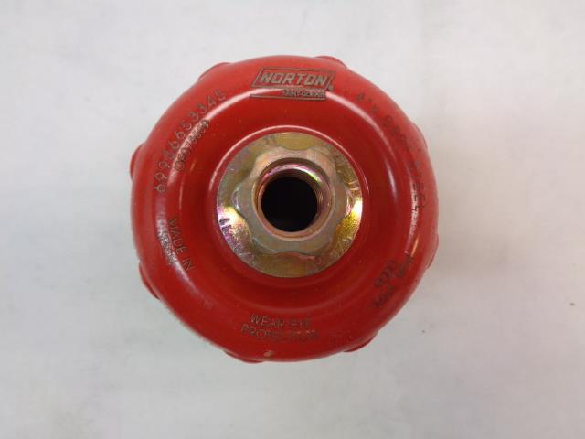 1 NEW NORTON 4 IN. X 5/8 IN. 11 CARBON STEEL TWIST KNOT WIRE CUP BRUSH R28