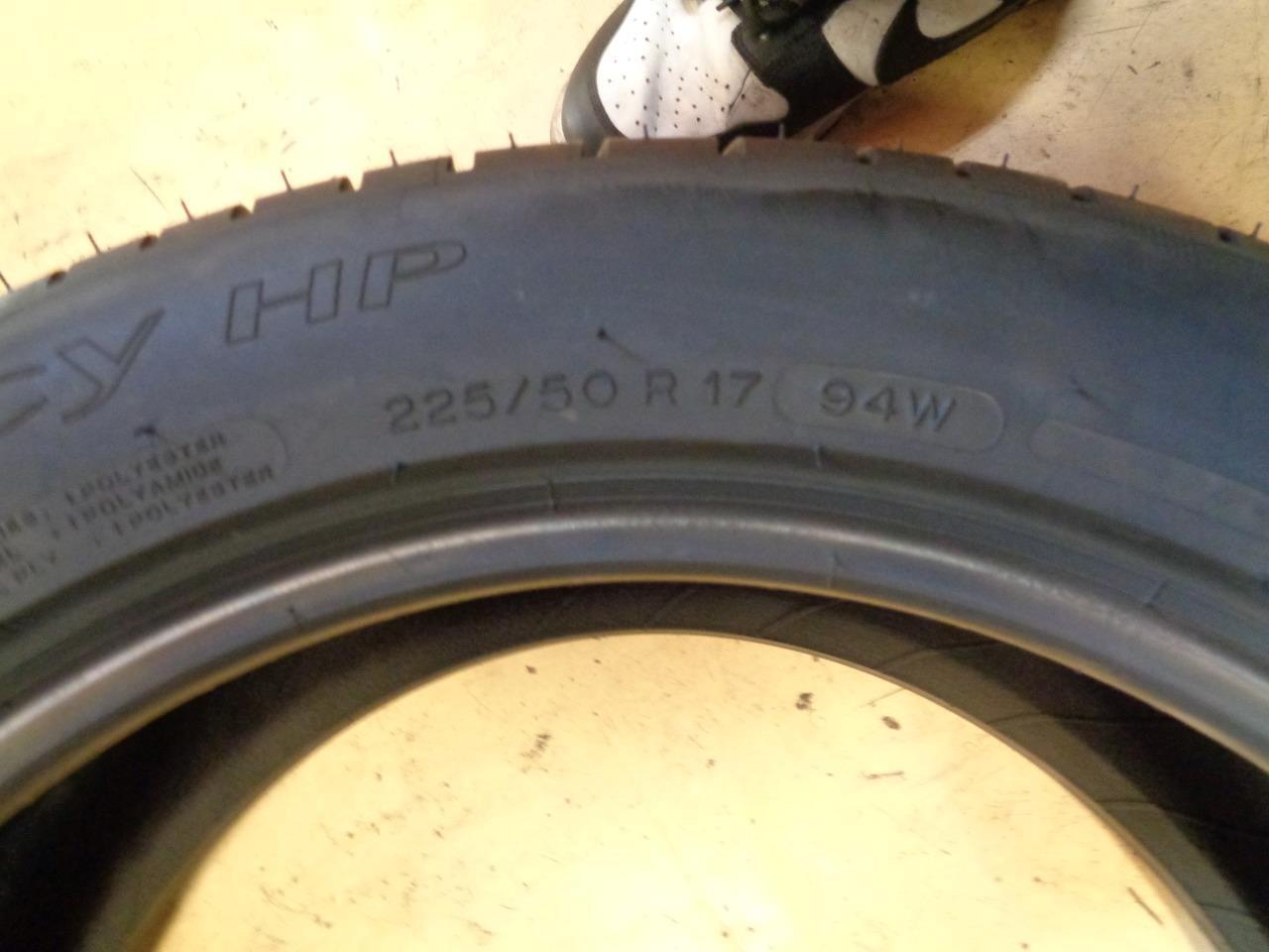 1 NOS TIRE MICHELIN PRIMACY HP *BMW 225 50 17 94W SL 11158