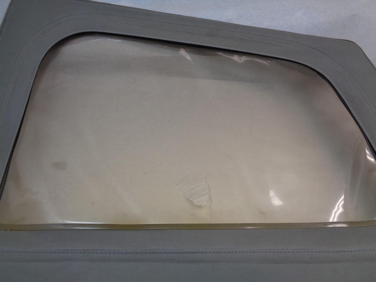 USED OEM JEEP WRANGLER TJ/LJ GRAY HALF WINDOW (PASSENGER) SR