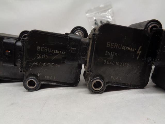 Used Pack of 6 Beru Ignition Coils for 997 Porsche ZS178 0 040 100 178 R25T3